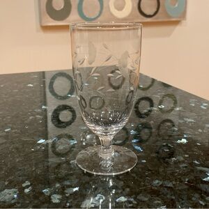 Princess House Heritage 6" Stemmed Iced Tea Water Glass Goblet #425 Replacement